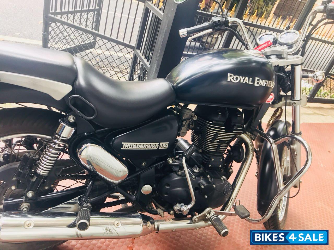 Matt Black Royal Enfield Thunderbird 350