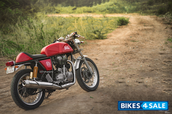 Red Royal Enfield Continental GT Red Royal Enfield Continental GT