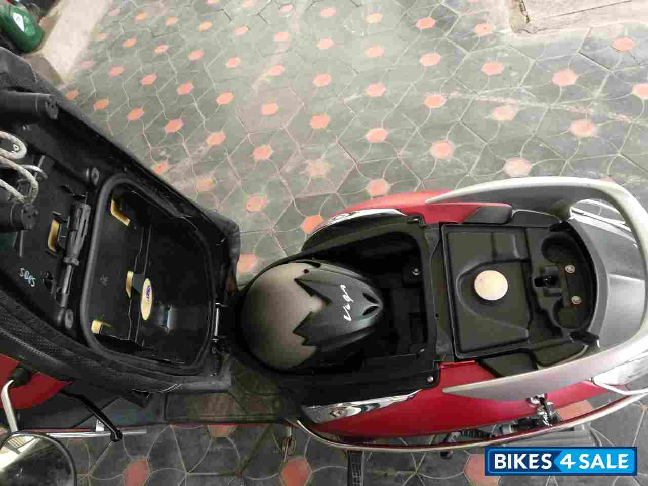 Matte Red Yamaha Fascino Matte Red Yamaha Fascino