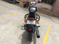 Matte Black Royal Enfield Thunderbird 500