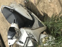 White Honda Activa 125