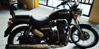 Matte Black Royal Enfield Thunderbird 350