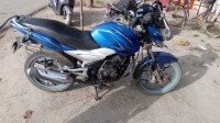 Blue Bajaj Discover 125 ST