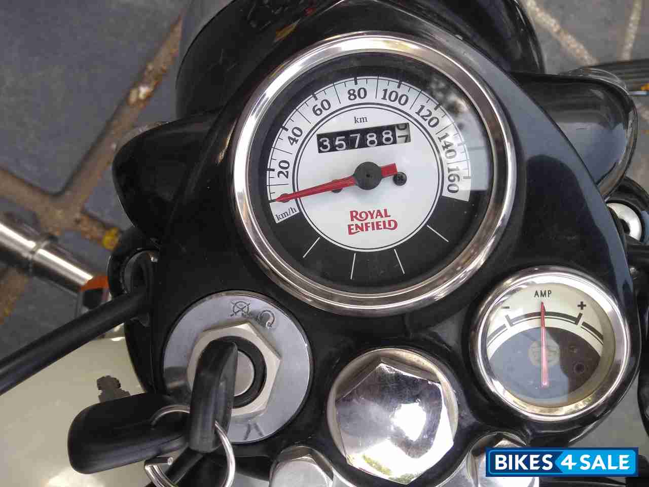 White Royal Enfield Classic 350