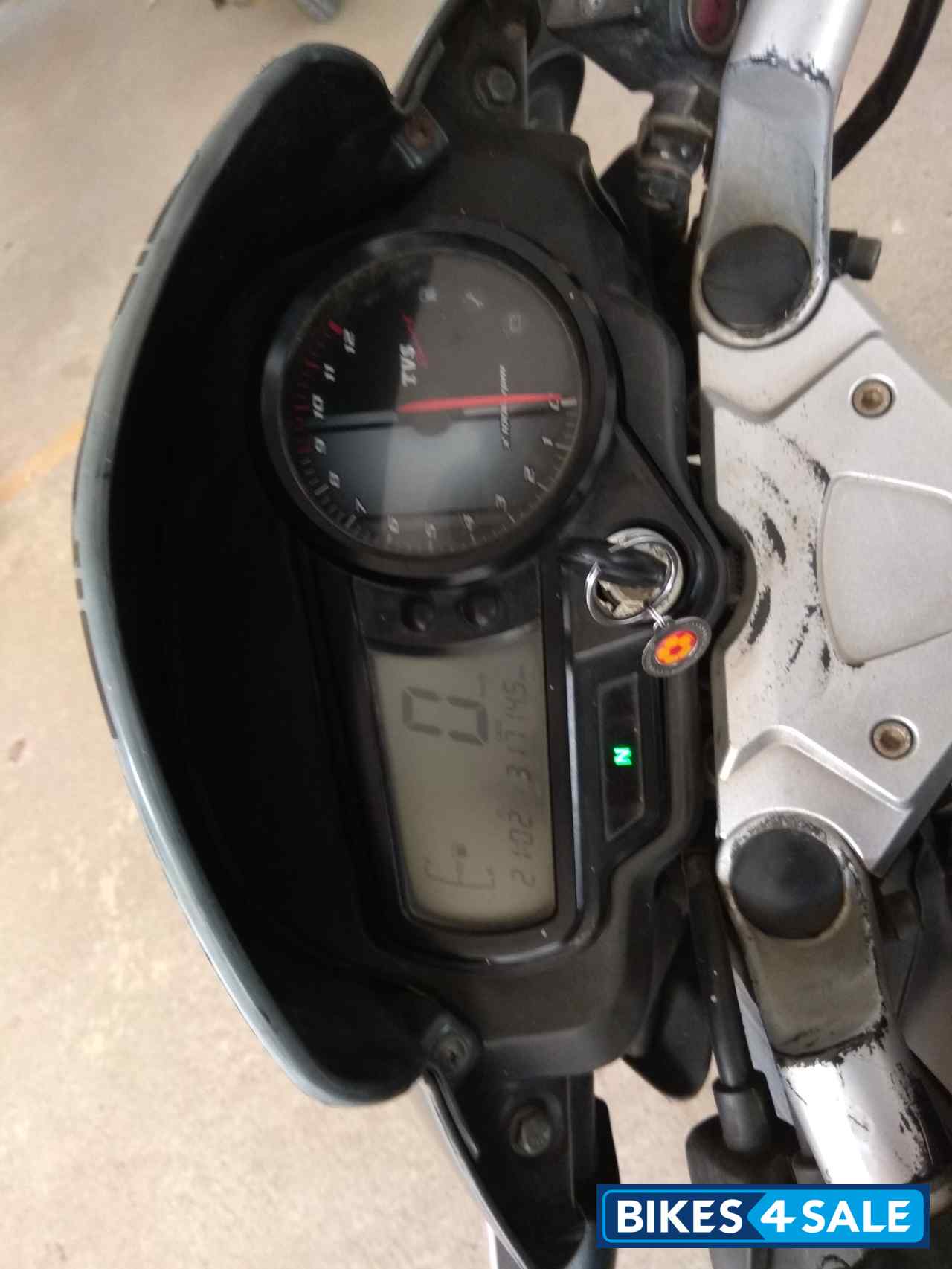 Grey TVS Apache RTR 160