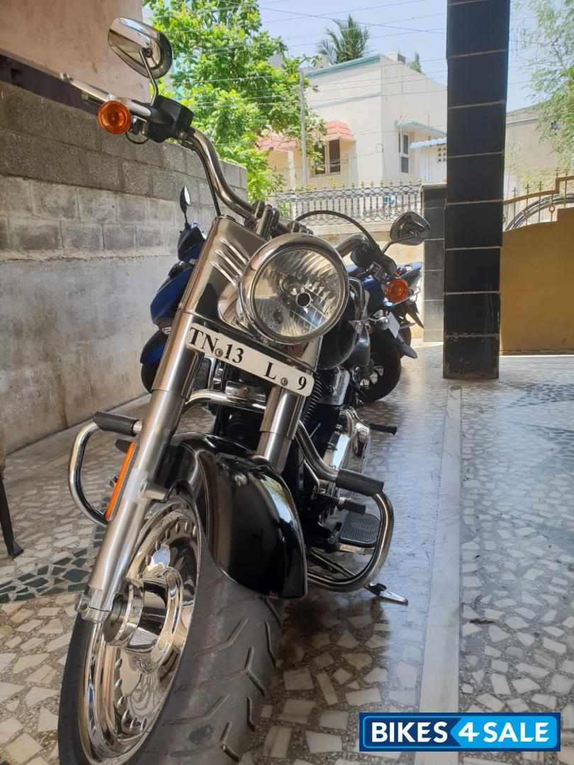 Used 2016 Model Harley Davidson Flstf Fat Boy For Sale In Chennai Id 170997 Black Colour Bikes4sale