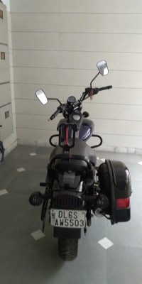 Blue Bajaj Avenger Street 150