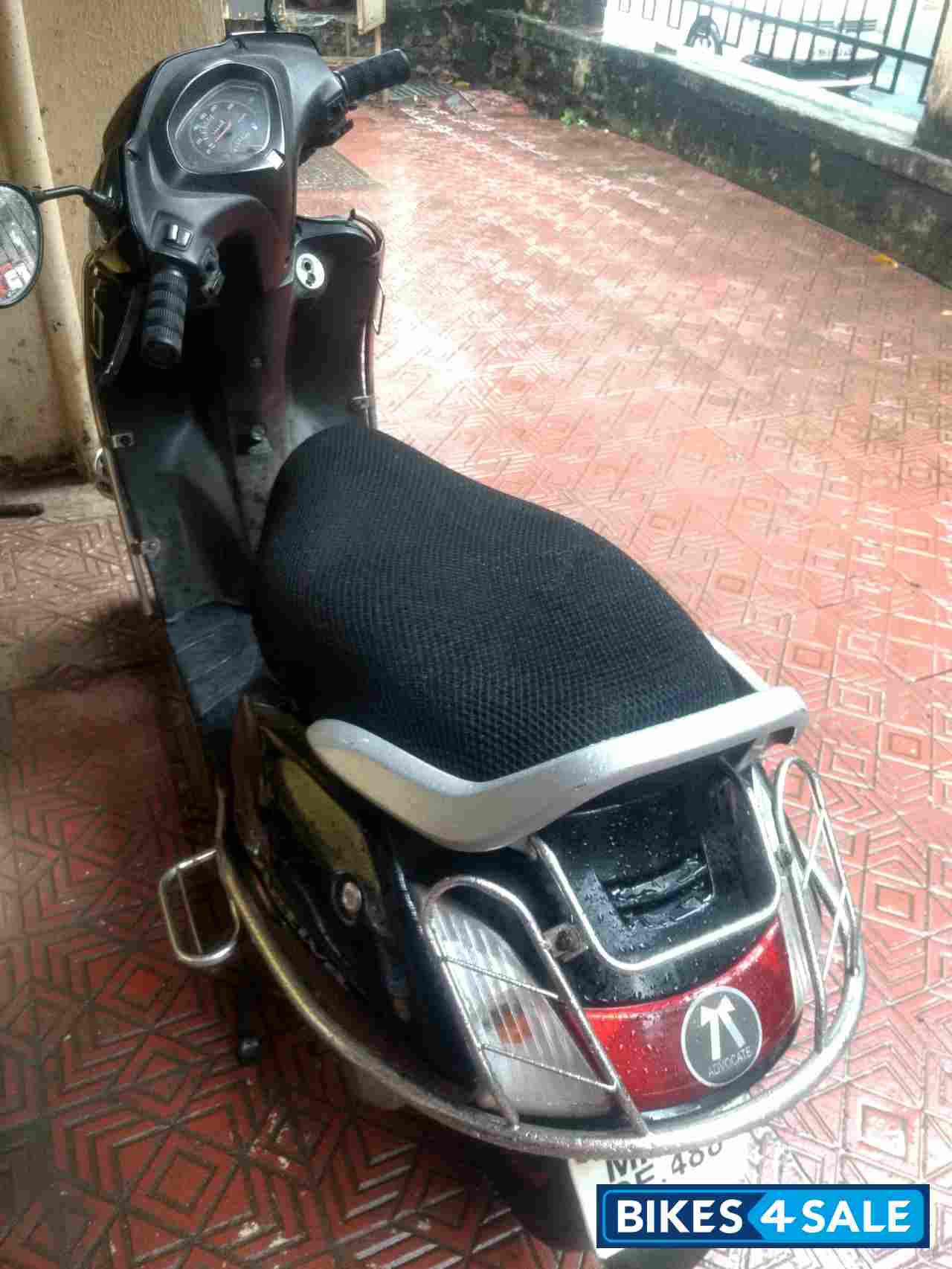 Black Honda Activa