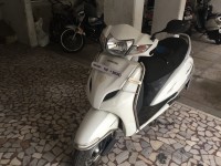 Pearl White Honda Activa 3G