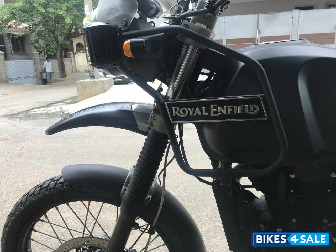 Matte Granite Black Royal Enfield Himalayan