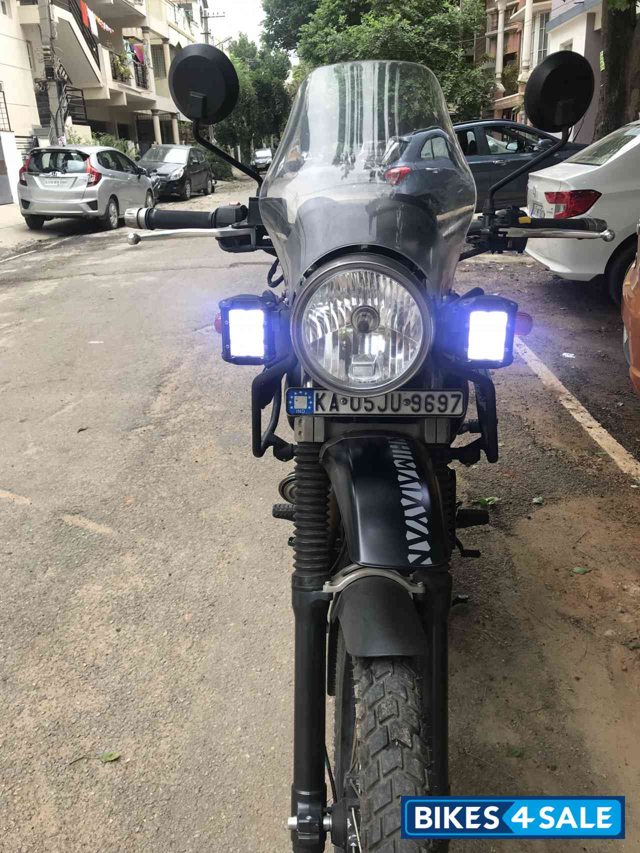 Matte Granite Black Royal Enfield Himalayan