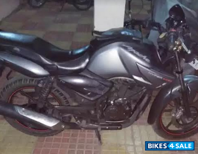 Grey TVS Apache RTR 160