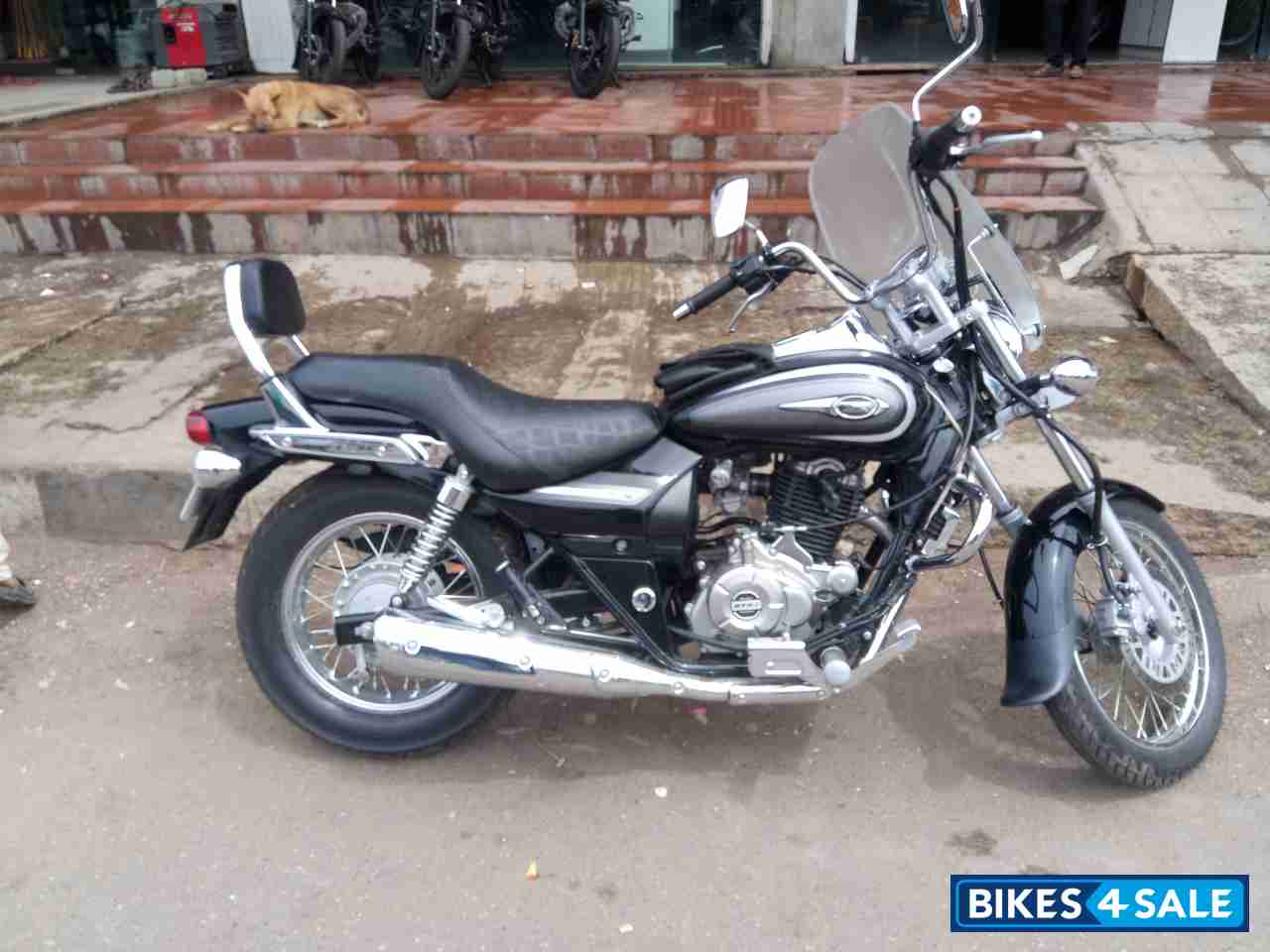 Black Bajaj Avenger Cruise 220