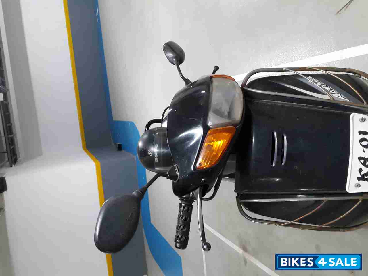 Black Honda Activa