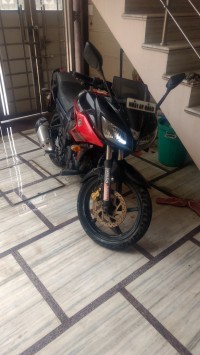 Black And Red Yamaha Fazer