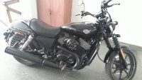 Vivid Black Harley Davidson Street 750