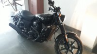 Vivid Black Harley Davidson Street 750