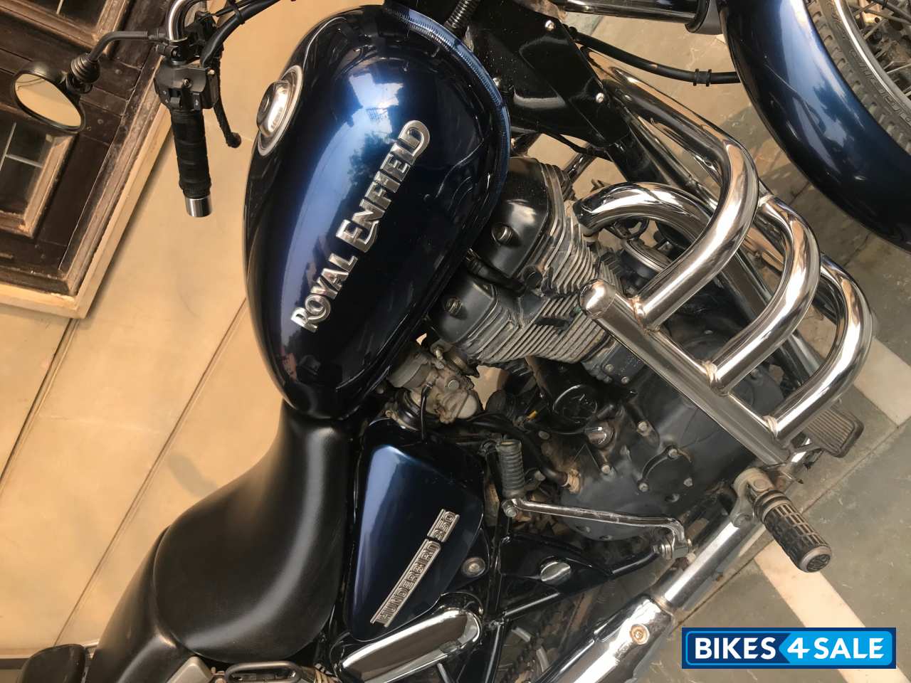 Blue Royal Enfield Thunderbird TwinSpark 350 Blue Royal Enfield Thunderbird TwinSpark 350