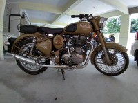 Desert Brown Royal Enfield Classic Desert Storm