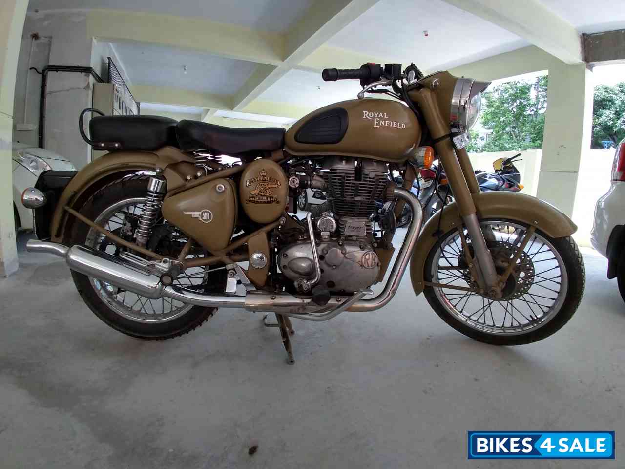 Desert Brown Royal Enfield Classic Desert Storm