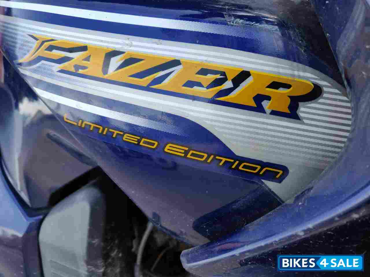 Blue Limited Edition Yamaha Fazer