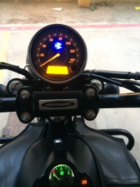 Blue Bajaj Avenger Street 150