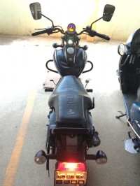 Blue Bajaj Avenger Street 150