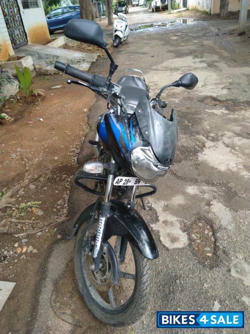 Black Decal Blue Bajaj Discover DTSi 150