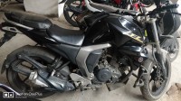 Black Yamaha FZ FI V2