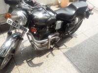 Silver Black Royal Enfield Bullet Machismo 350 Old
