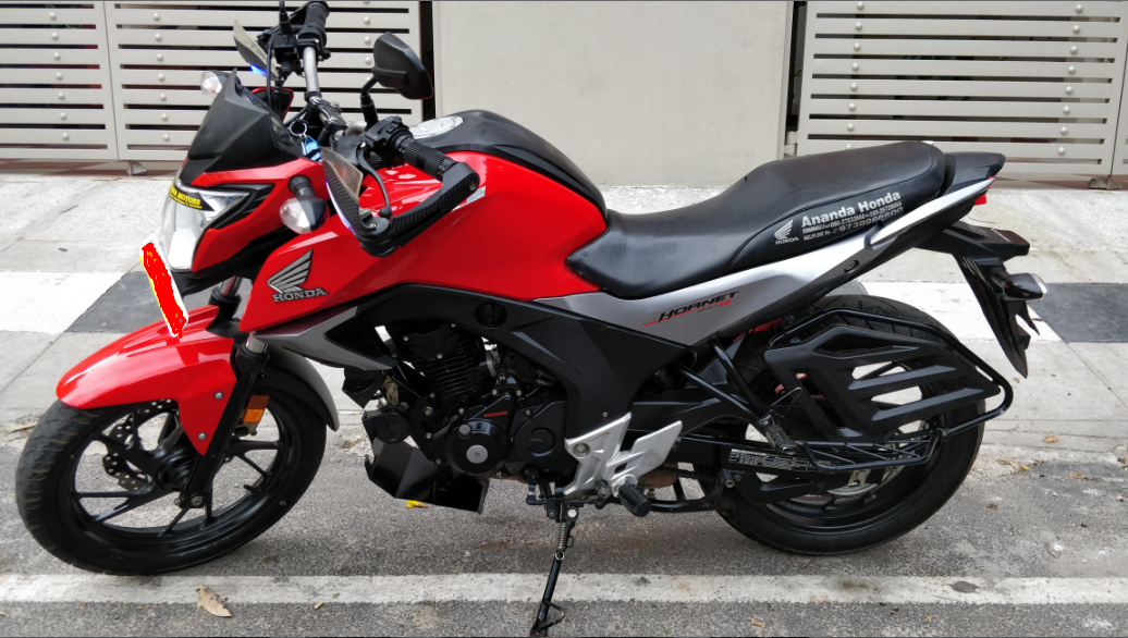 Hornet Red Honda Bikes