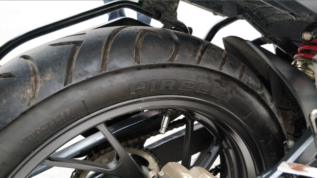 Red Honda CB Hornet 160R ABS