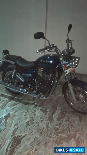 Marine Blue Royal Enfield Thunderbird 350
