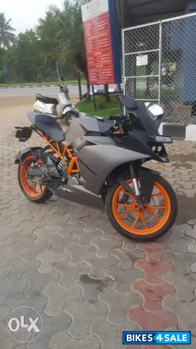 Grey Black KTM RC 390