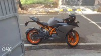 Grey Black KTM RC 390