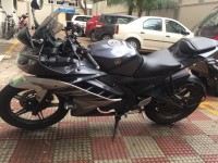Grey Black Yamaha YZF R15 V2