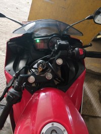 Red Yamaha YZF R15 V2