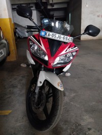 Red Yamaha YZF R15 V2
