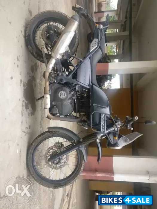 Black Royal Enfield Himalayan