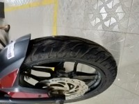 Maroon Red Bajaj Pulsar 200 NS