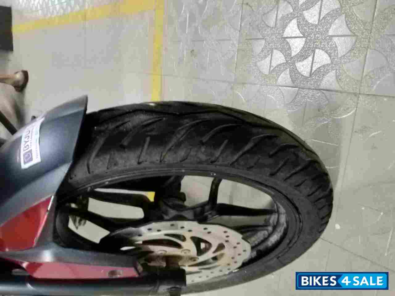 Maroon Red Bajaj Pulsar 200 NS