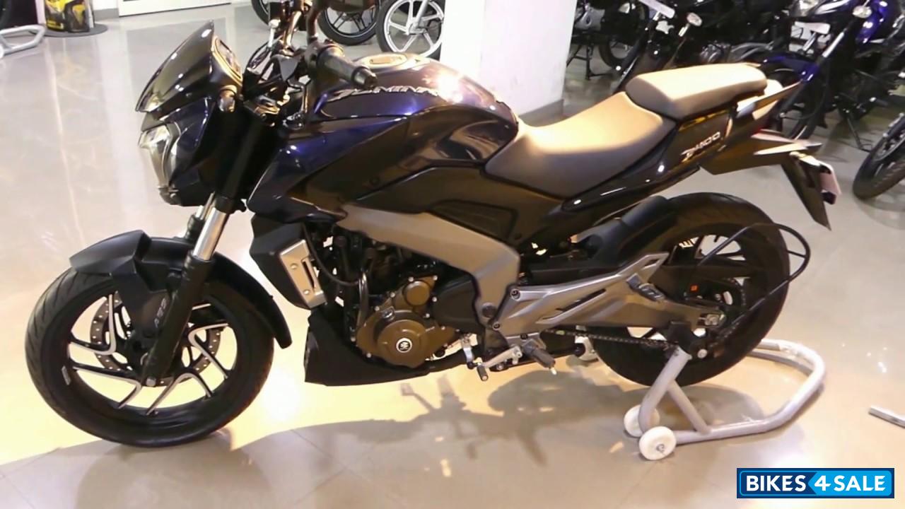 Midnight Blue Bajaj Dominar 400 Disc