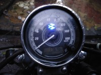 Black Bajaj Avenger Street 220
