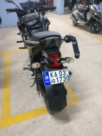 Black Yamaha Fazer FI V2