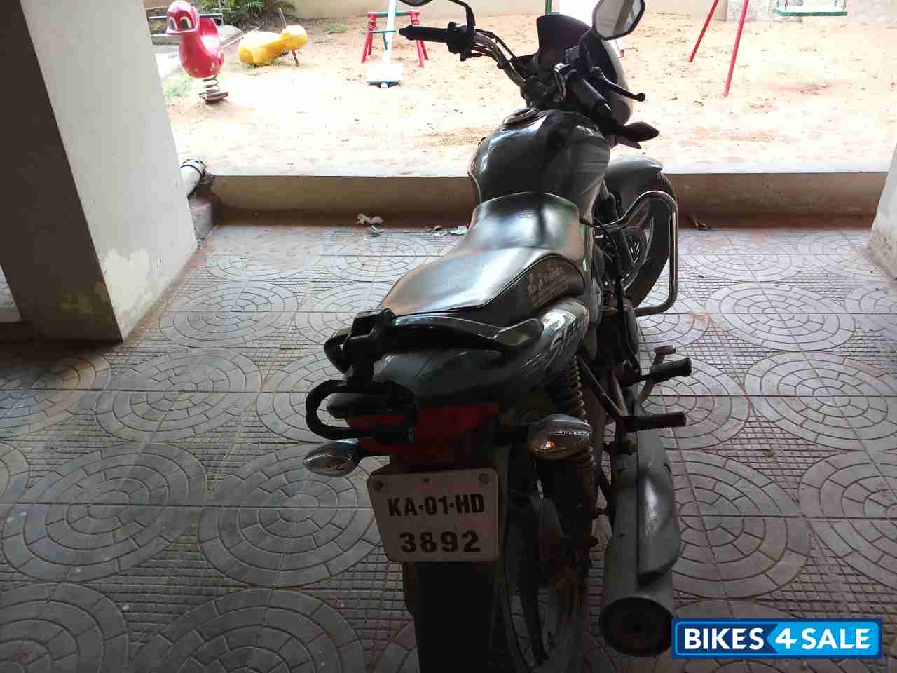 Metallic Grey Honda CB Shine