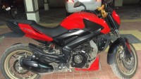 Red Bajaj Dominar 400