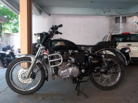 Black Royal Enfield Bullet 350 ES