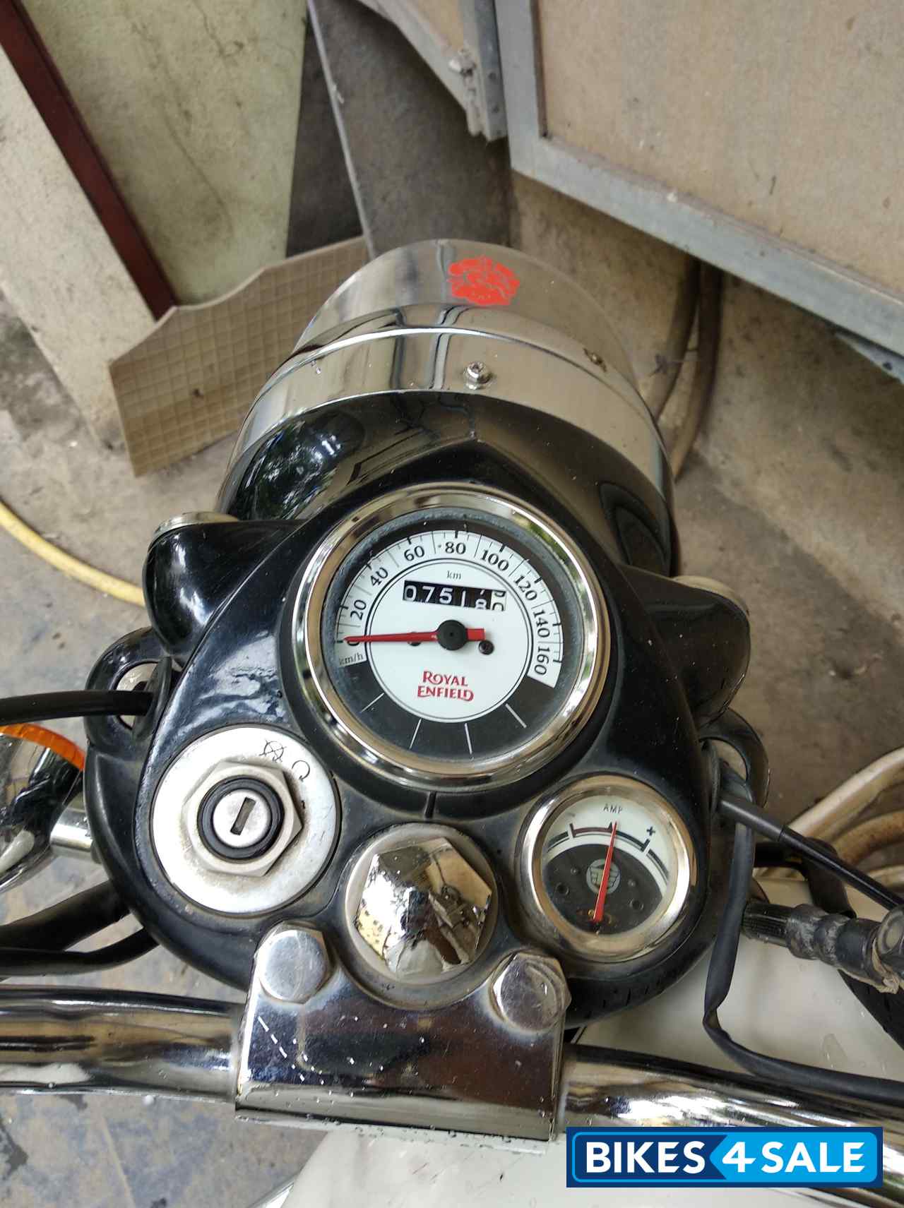 White Royal Enfield Classic 350