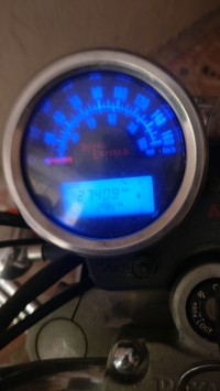 Black Royal Enfield Thunderbird 500