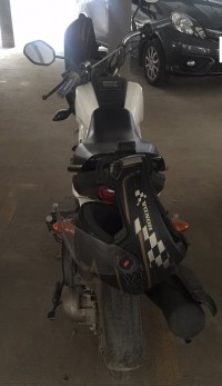White Honda Navi